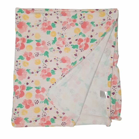 2019 Lullaby Lane Floral Stretch Lovey Security Blanket 39" X 35" - Picture 3 of 4